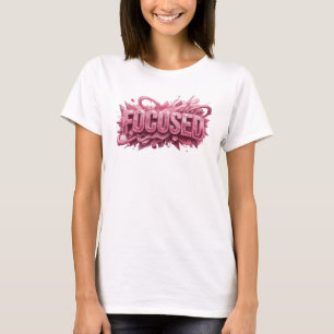 T-shirt Tee-shirt personnalisé Cool Pink FOCUSED