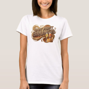 T-shirt Tee-shirt personnalisé Vibrant Orange MAIS D'ABORD