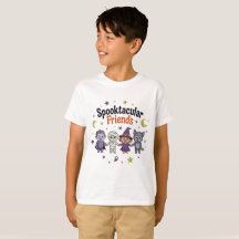 Tee-shirt pour enfants Spooktacular Friends Hallow