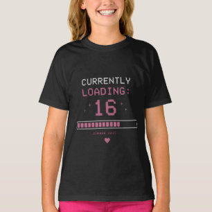 T-shirt Tee-shirt pour les 16 ans des adolescentes – “En c