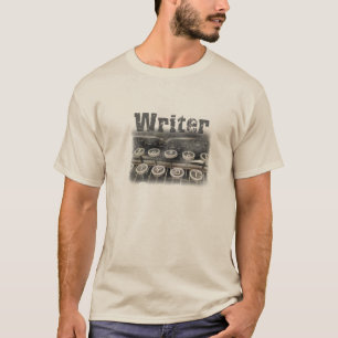 T-shirt Tee-shirt Retro Writer