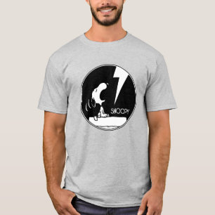 T-shirt Tee - shirt   Snoopy Howling