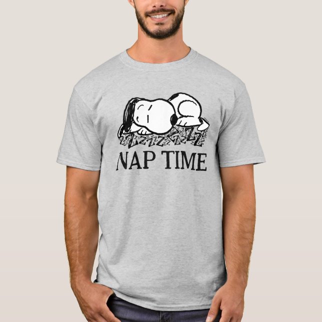 T-shirt Tee - shirt | Snoopy Nap Time (Devant)