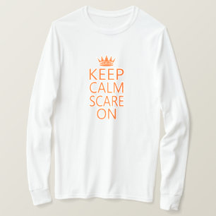 T-shirt Tee-shirt Unisexe Keep Calm Scare On Crown