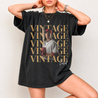 T-shirt Tee-shirt vintage 90 personnalisé, Baseball