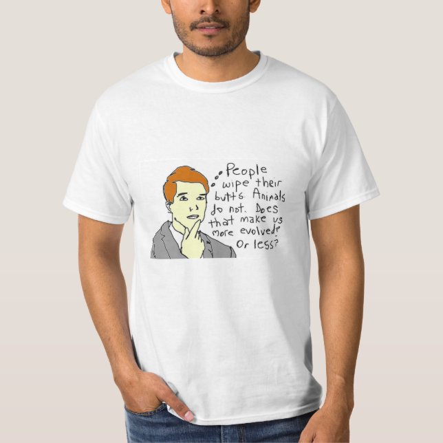 T-shirt Tee - shirts de bande dessinée pour les esprits cu (Devant)