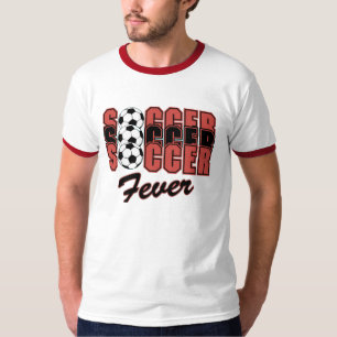 T-shirt Tee - shirts de la fièvre du football