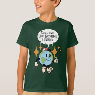 T-shirt Tee - shirts de la Journée de l'éducation personna