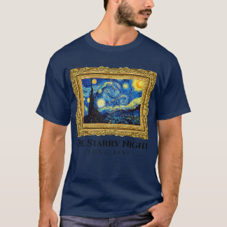 T-shirt Tee - shirts de nuit étoilés, Cool Vincent Van Gog