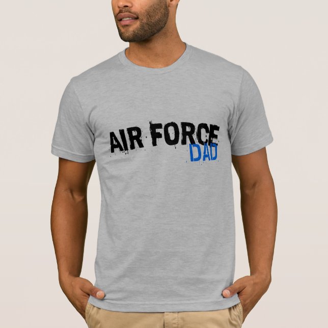 T-shirt Tee - shirts de papa de l'Armée de l'Air (Devant)