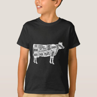 T-shirt Tee - shirts du boucher de vache