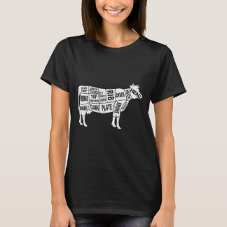 T-shirt Tee - shirts du boucher de vache