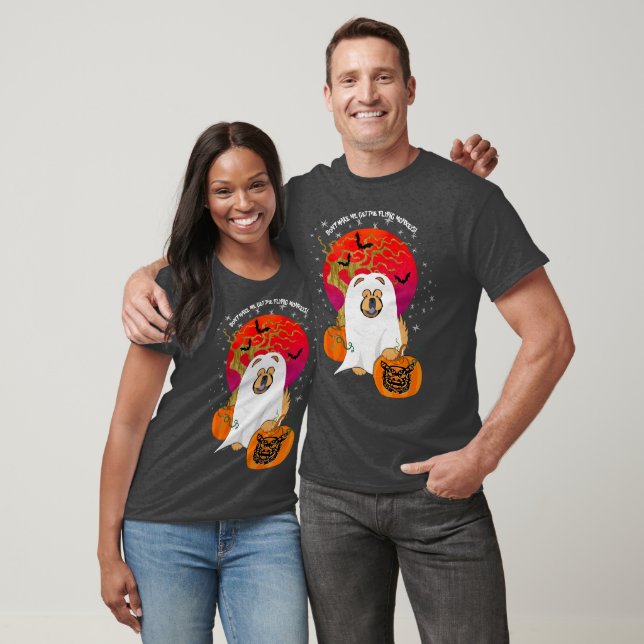 T-shirt tee - shirts éffrayants BOO-DOG foncés - texte de  (Unisexe)