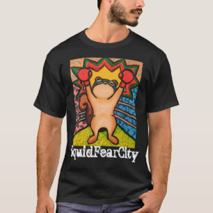 T-shirt Tee - shirts graphiques de la ville de la peur des
