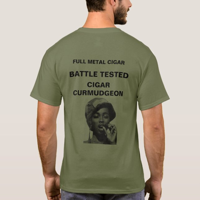 T-shirt Tee - shirts pour le Cigar Aficionado (Dos)