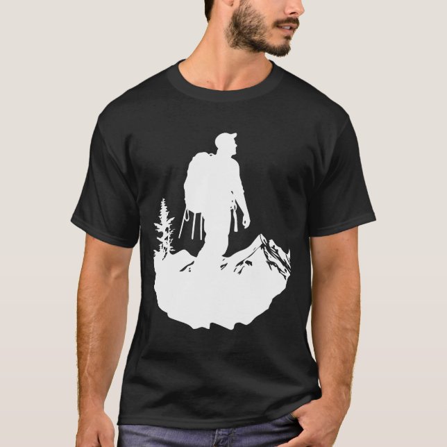 T-shirt Tee - shirts randonnées pour femmes - inspirés par (Devant)