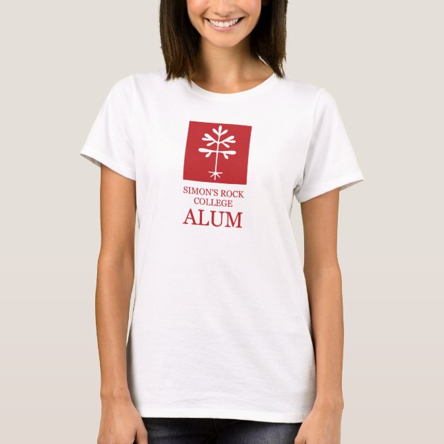 T-shirt Tee "SRC Alum" en rouge (Devant)