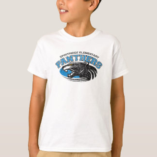 T-shirt Tee vintage classique pour enfants (blanc)