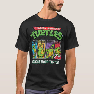 T-shirt Teenage Mutant Ninjaurtles Select Yoururtle Video 
