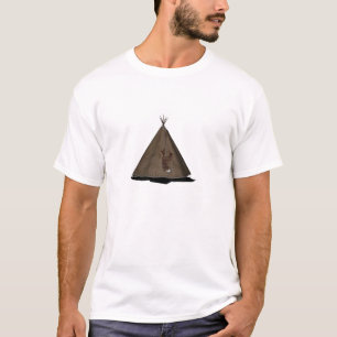 T-shirt teepee de natif américain
