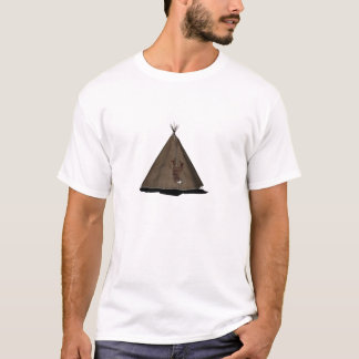T-shirt teepee de natif américain