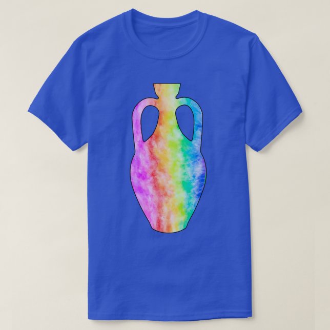 T-shirt teinture à cravate amphora (Design devant)
