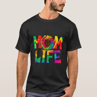 T-shirt Teinture colorée teinture Tournesol Mère Vie