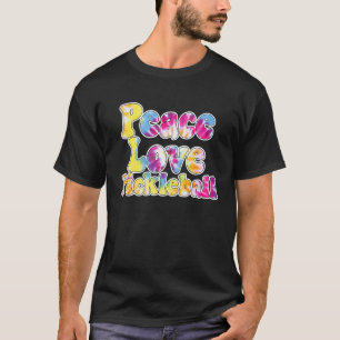 T-shirt Teinture de jouet de Pickleball amusante pour les