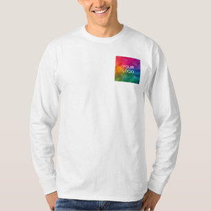 T-shirt Téléchargement double face personnalisé Logo pour 