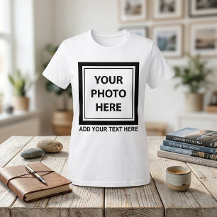 T-shirt Télécharger l'image et la photo & Ajouter du texte