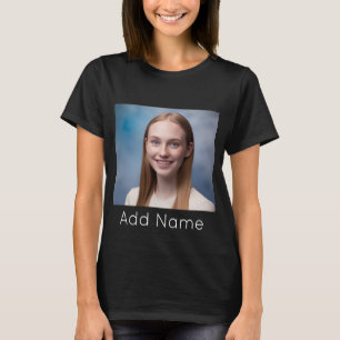 T-shirt télécharger photo personnalisée Photo et nom perso