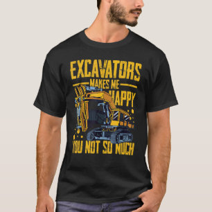 T-shirt Télécommande de pelleteuse pour opérateur de machi