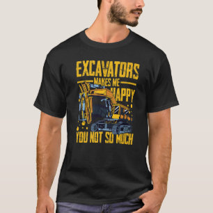 T-shirt Télécommande de pelleteuse pour opérateur de machi