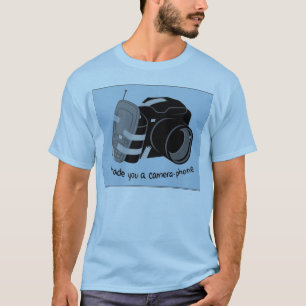 T-shirt Téléphone d'appareil-photo