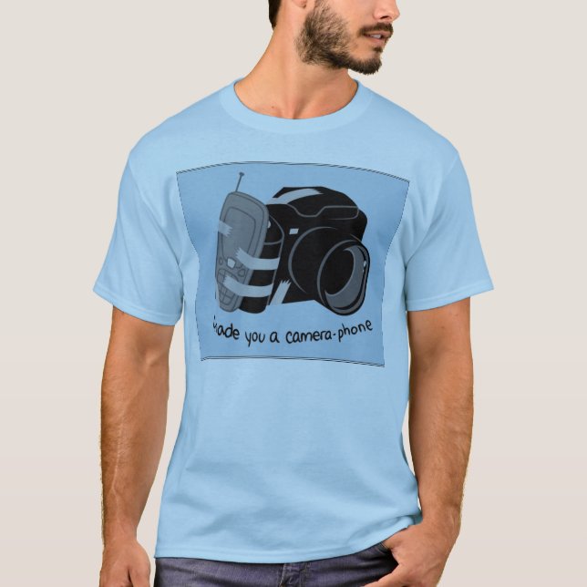 T-shirt Téléphone d'appareil-photo (Devant)