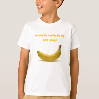 T-shirt téléphone de banane