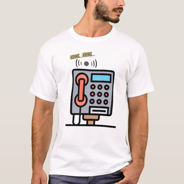 T-shirt Telephone_Kriingg (Devant)