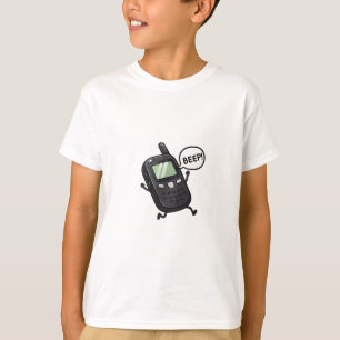 T-shirt Téléphone Mobile Rétro qui Bipe pour Enfants