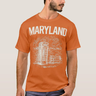 T-shirt Téléphone vintage Booth Maryland
