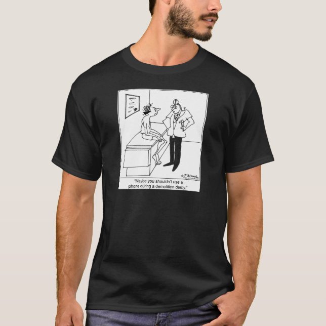 T-shirt Téléphones et démolition Derbys (Devant)