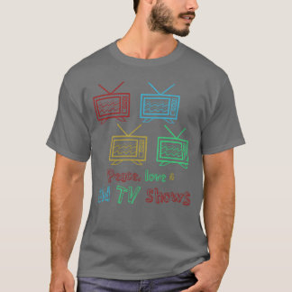 T-shirt Télévision Rétro 90s 80s rétro