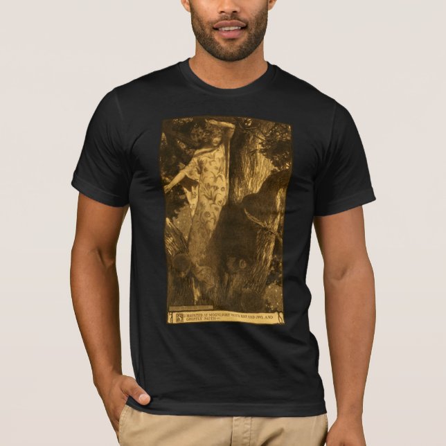 T-shirt Tellement hantés Gardiens de la nuit au clair de l (Devant)