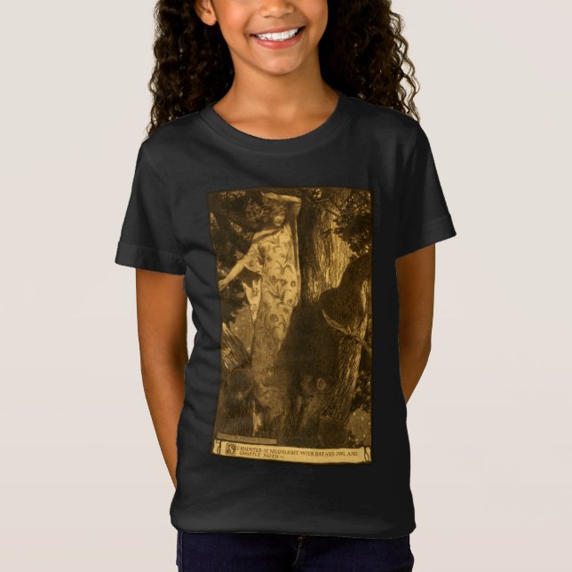 T-Shirt Tellement hantés Gardiens de la nuit au clair de l (Devant)