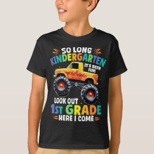 T-shirt Tellement long jardin d'enfants Graduation Monster
