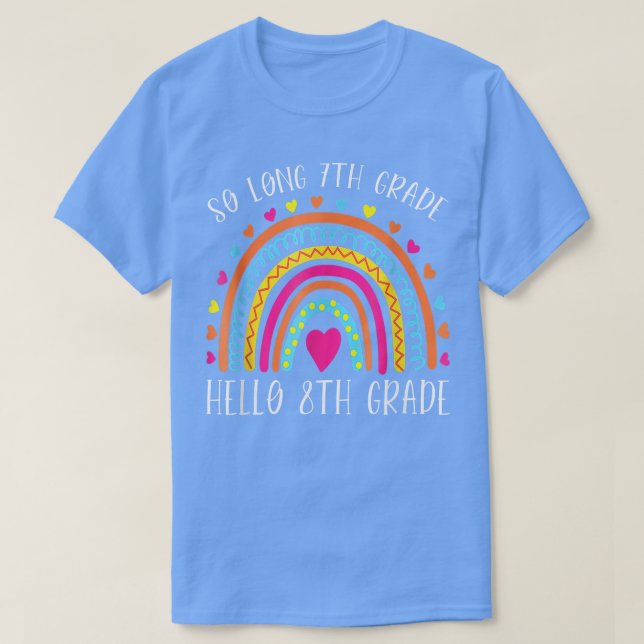 T-shirt TELLEMENT LONGUE 7ème GRADE HELLO 8ème GRADE Ensei (Design devant)
