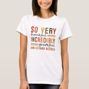 T-shirt Tellement Merci Chute incroyablement Gratuit