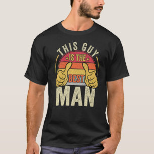 T-shirt Témoin de mariage Garçons d'honneur  Enterrement d