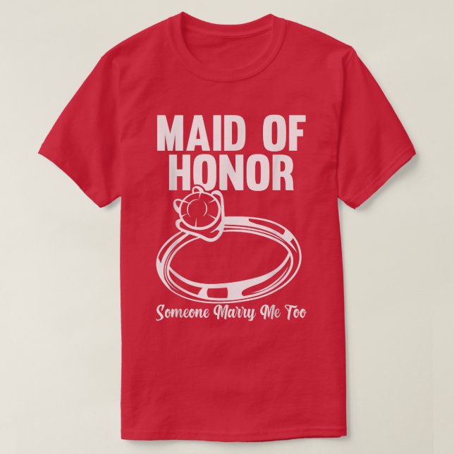 T-shirt Témoin de mariage homme épouse moi aussi équipe de (Design devant)