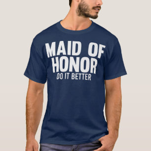 T-shirt Témoin de mariage masculin, l'équipe de la mariée 