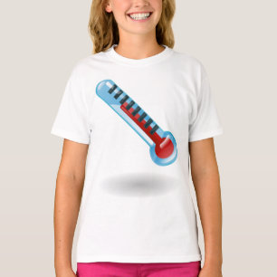 T-shirt Température du thermomètre
